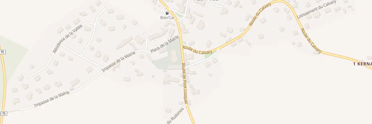 Plan du 3 Rte de Pont Losquet à Camlez