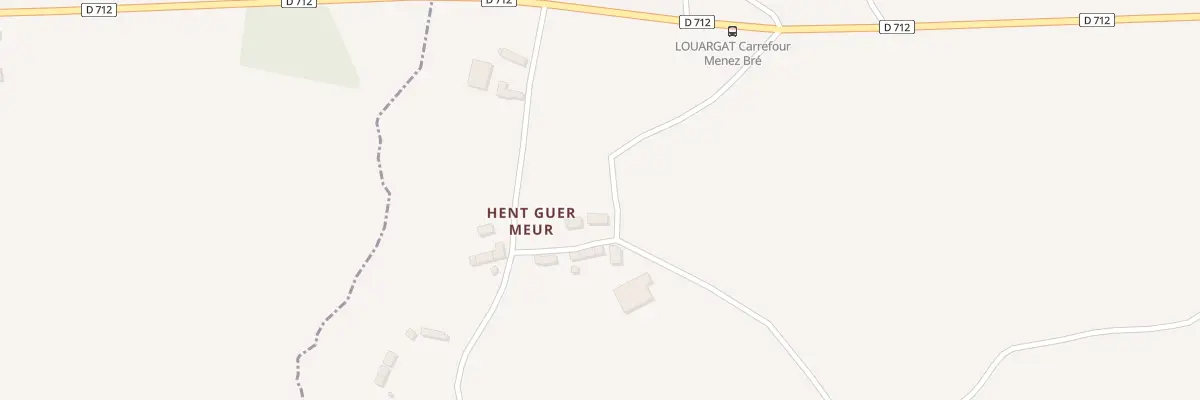 Plan du 3 Hent-guer-meur à Pédernec