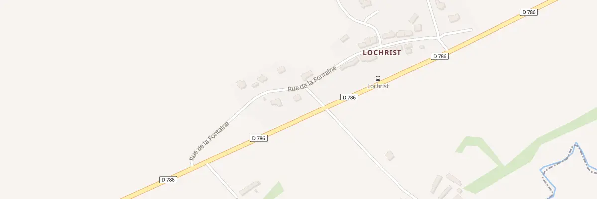 Plan du 5204 Lochrist à Coatréven