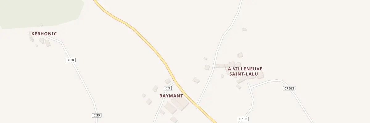 Plan du 14 La Villeneuve Saint-Lalu à Inguiniel