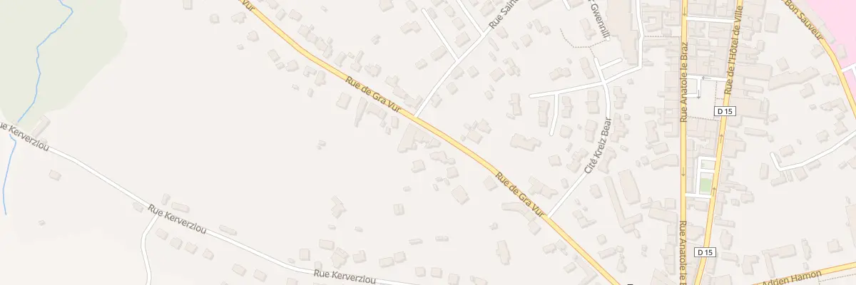 Plan du 41 Rue de Gra Vur à Bégard