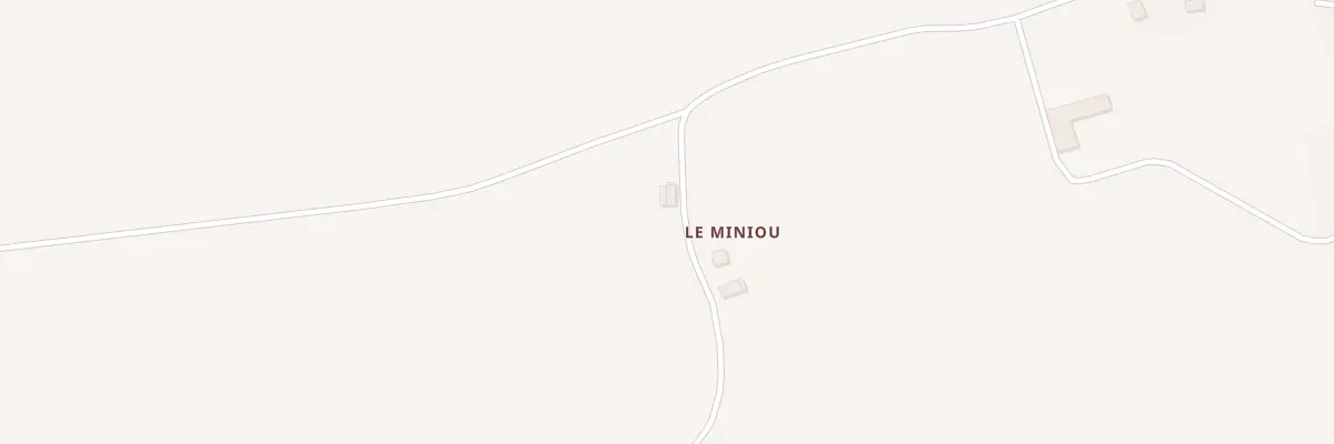 Plan du 5027 Le Miniou à Gurunhuel