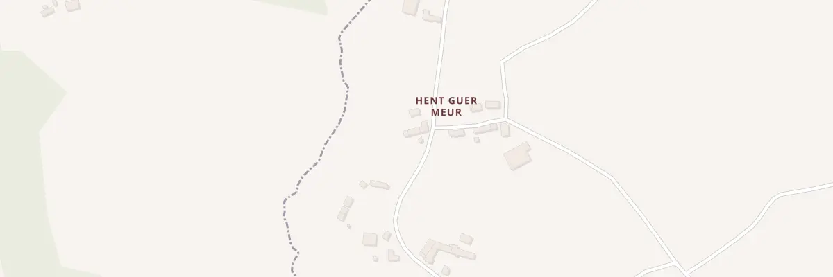 Plan du 6 Hent-guer-meur à Pédernec
