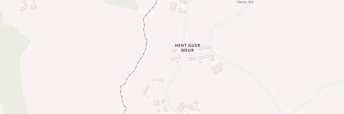 Plan du 4 Hent-guer-meur à Pédernec