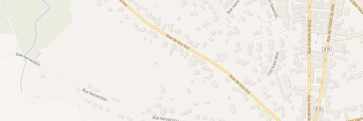 Plan du 49 Rue de Gra Vur à Bégard