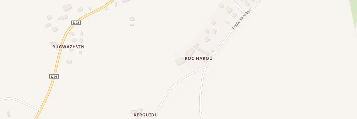 Plan du 5240 Roharou à Prat