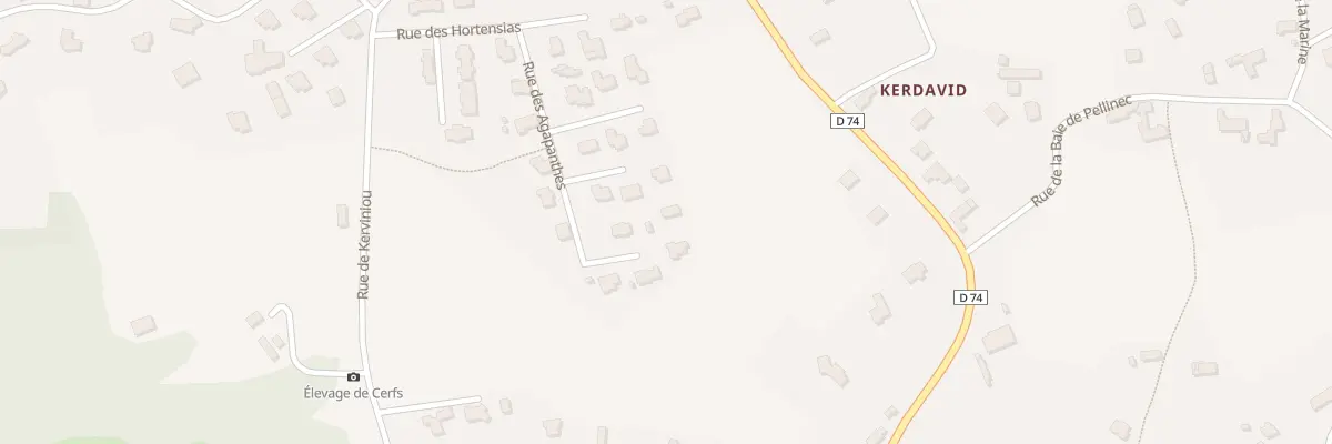 Plan du 17 Rue des Agapanthes à Penvénan