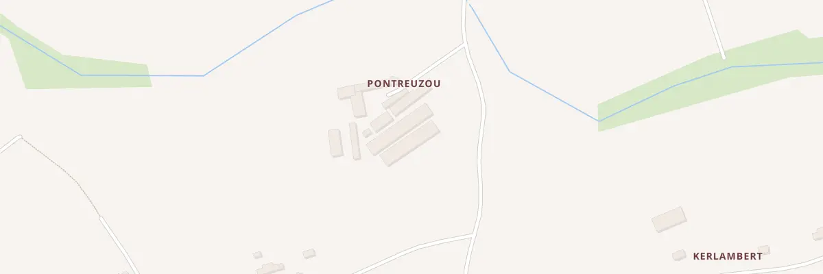 Plan du 5115 Pont Reuzou à Camlez
