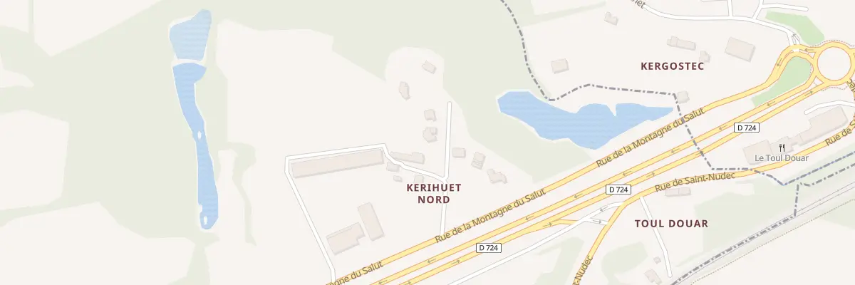 Plan du 6528 Keryhuet à Caudan