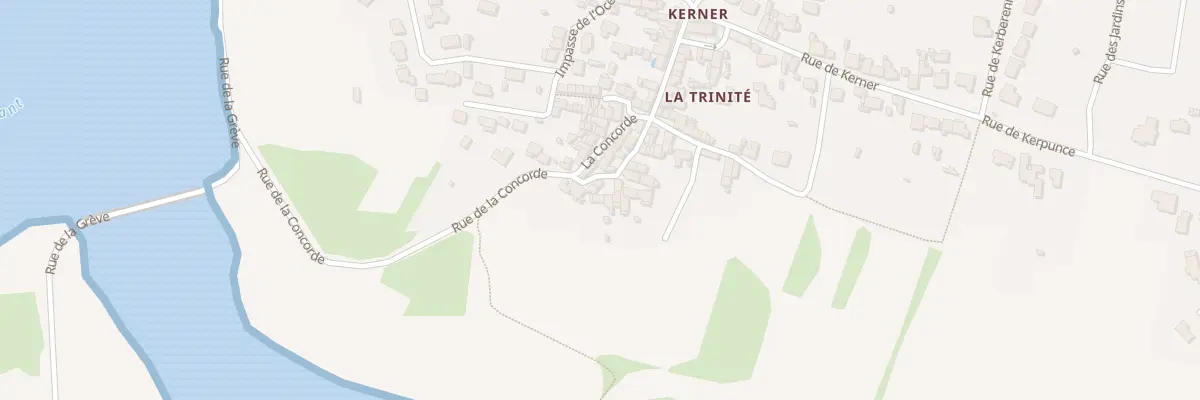 Plan du 33 Rue Fernande Uzel à Riantec
