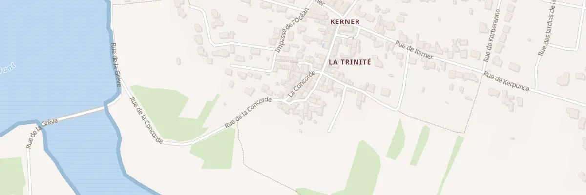 Plan du 18 Rue Fernande Uzel à Riantec