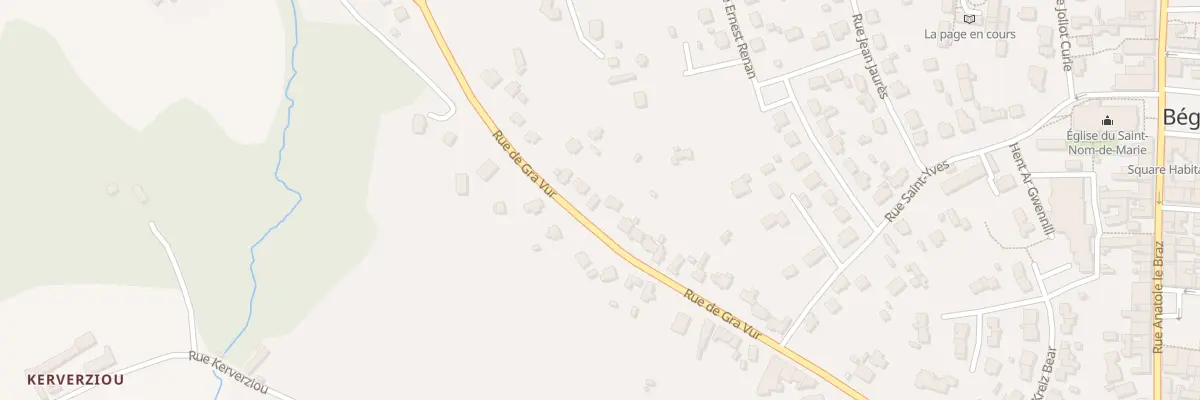 Plan du 50 Rue de Gra Vur à Bégard