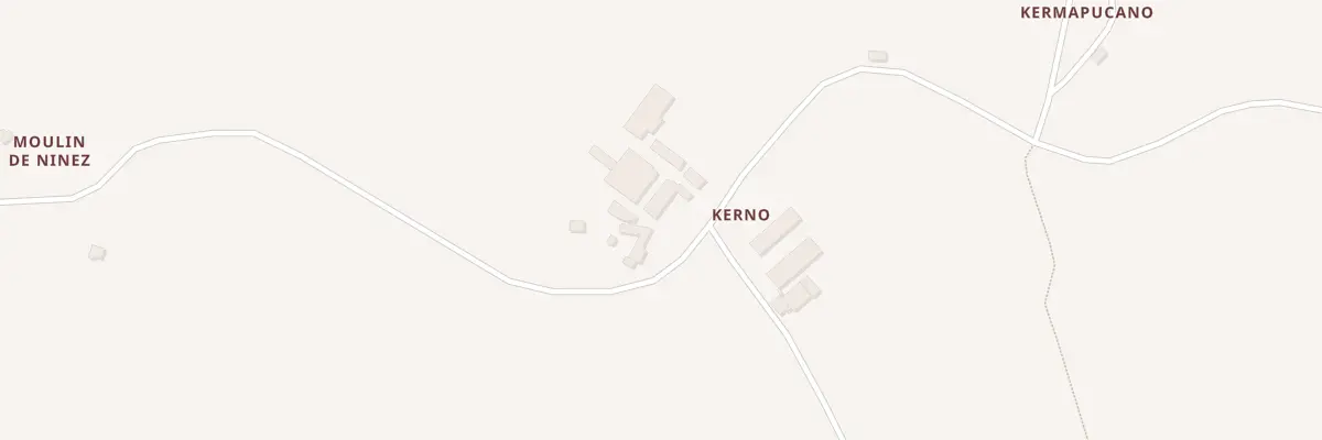 Plan du 5398 Kerno à Ploërdut