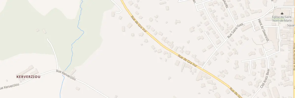 Plan du 61 Rue de Gra Vur à Bégard