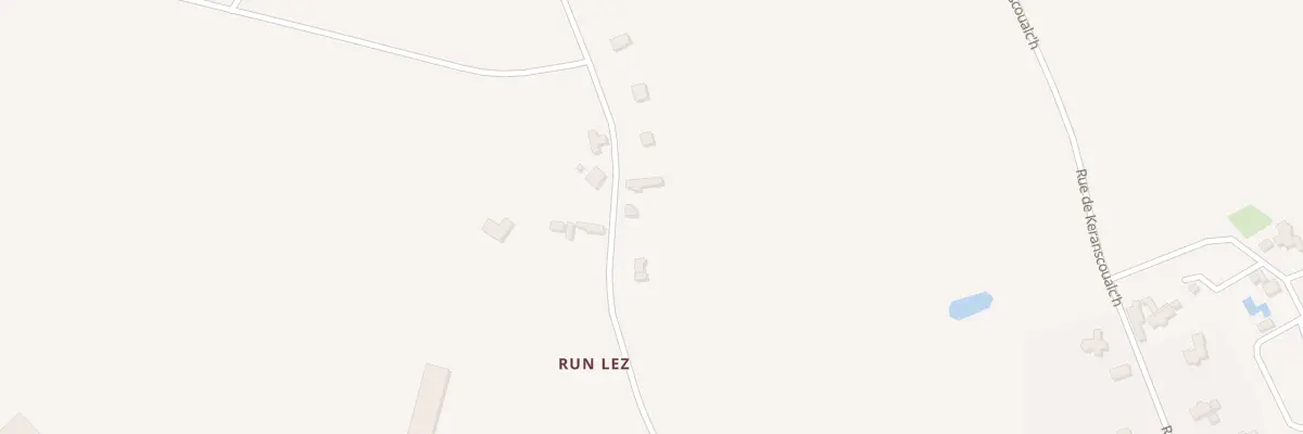 Plan du 6 Run Lez à Penvénan