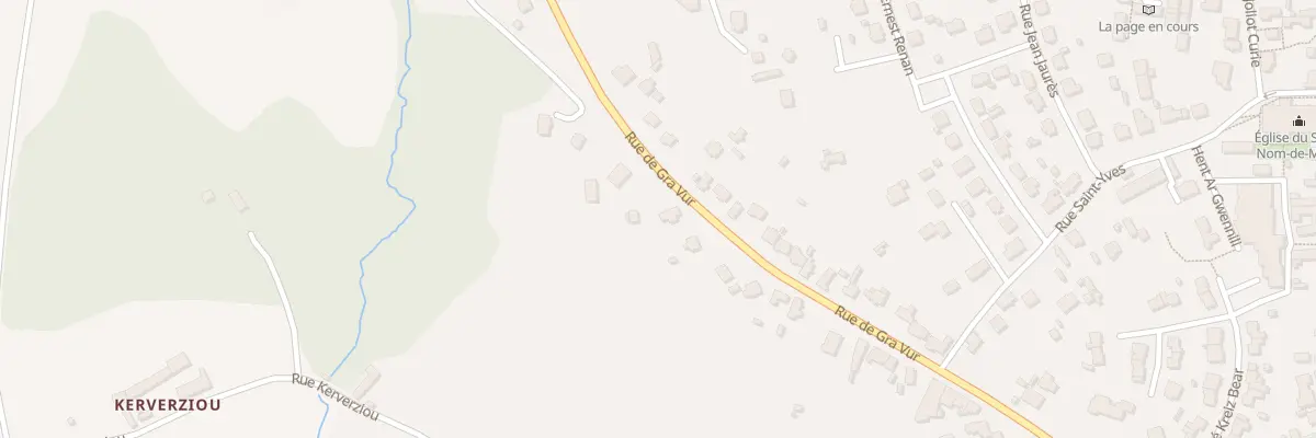 Plan du 65 Rue de Gra Vur à Bégard