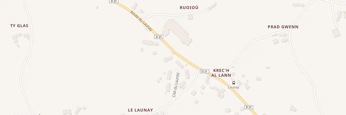 Plan du 6 Cité du Launay à Prat