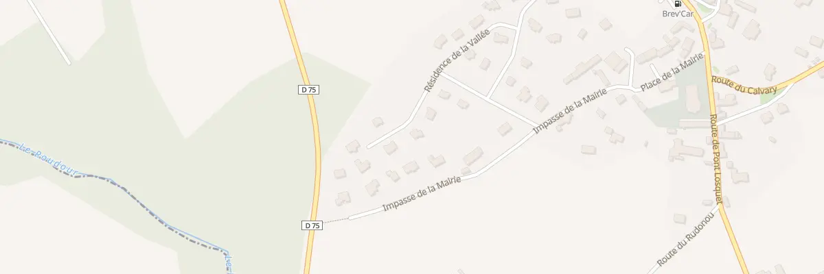 Plan du 6 Res de la Vallée à Camlez