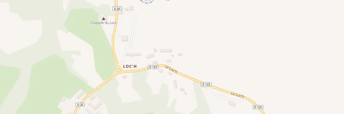 Plan du 14 Le Loc’h à Peumerit-Quintin
