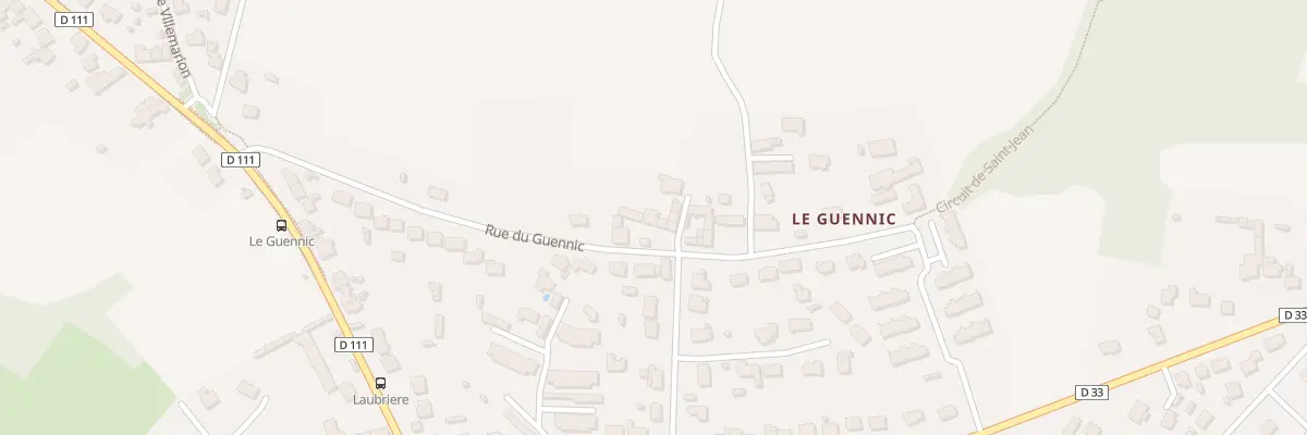 Plan du 27 Rue du Guennic à Riantec
