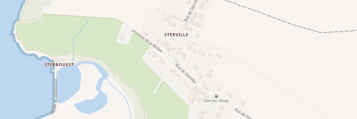 Plan du 17 Sterville à Locmiquélic