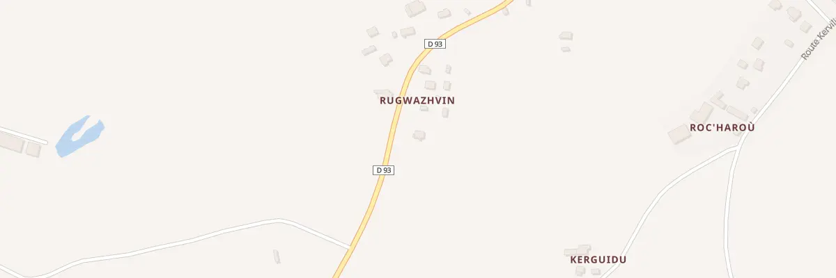 Plan du 29 Rte de Rugoasvin à Prat