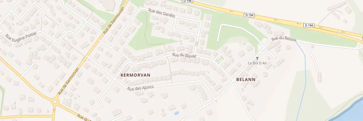 Plan du 32 Rue du Blavet à Lanester