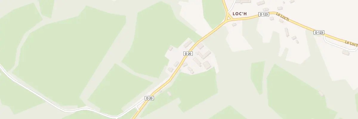 Plan du 32 Le Loc’h à Peumerit-Quintin
