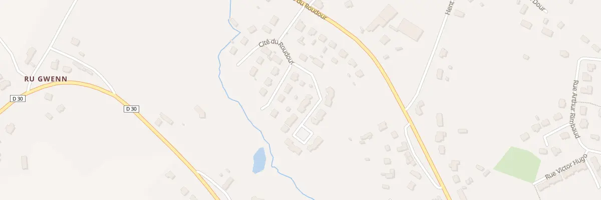 Plan du 3 All des Claires Voies à Bégard