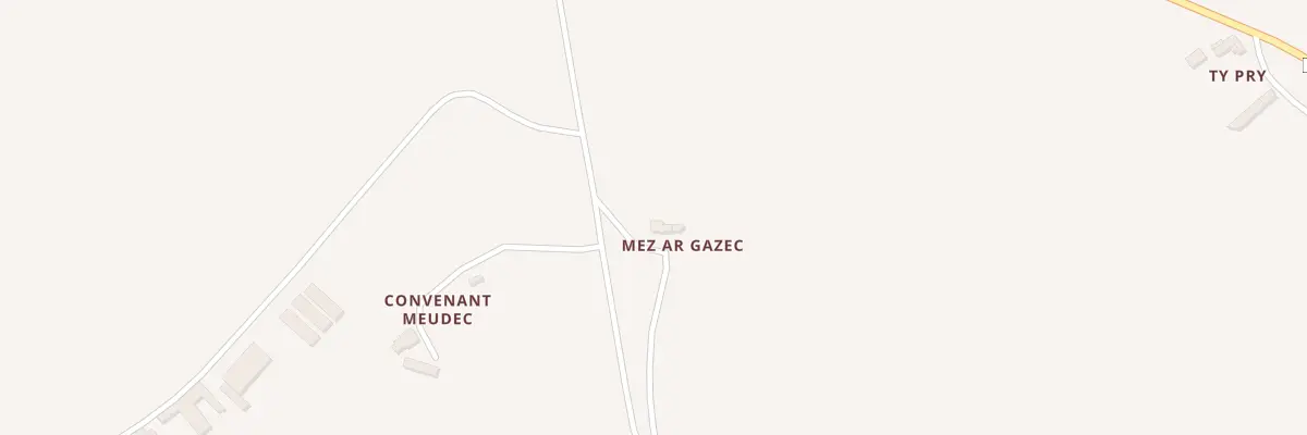 Plan du 5135 Mez ar Gazec à Coatréven