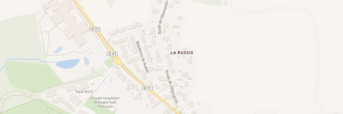 Plan du 20 Rte de Villamarion à Riantec