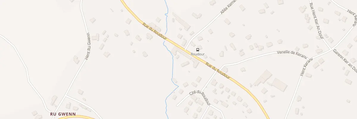 Plan du 27 Rue du Roudour à Bégard