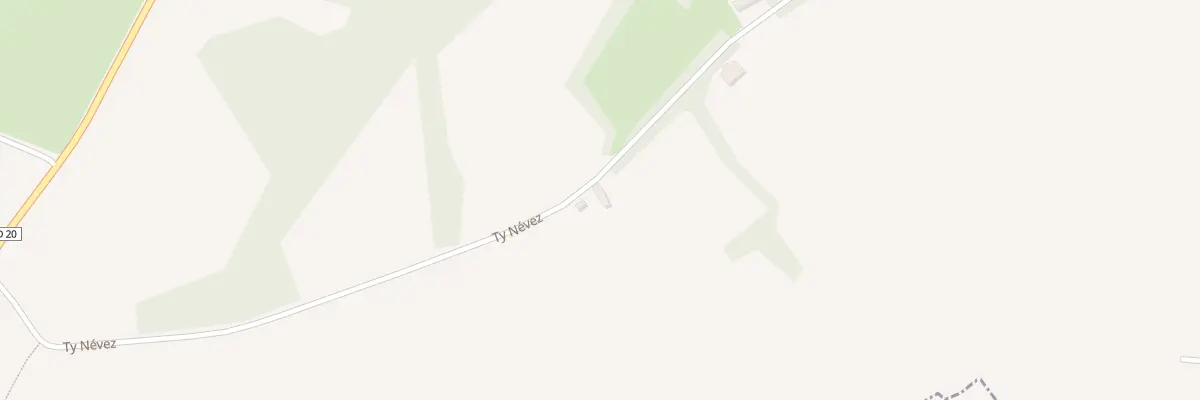 Plan du 29 Ty Nevez à Peumerit-Quintin
