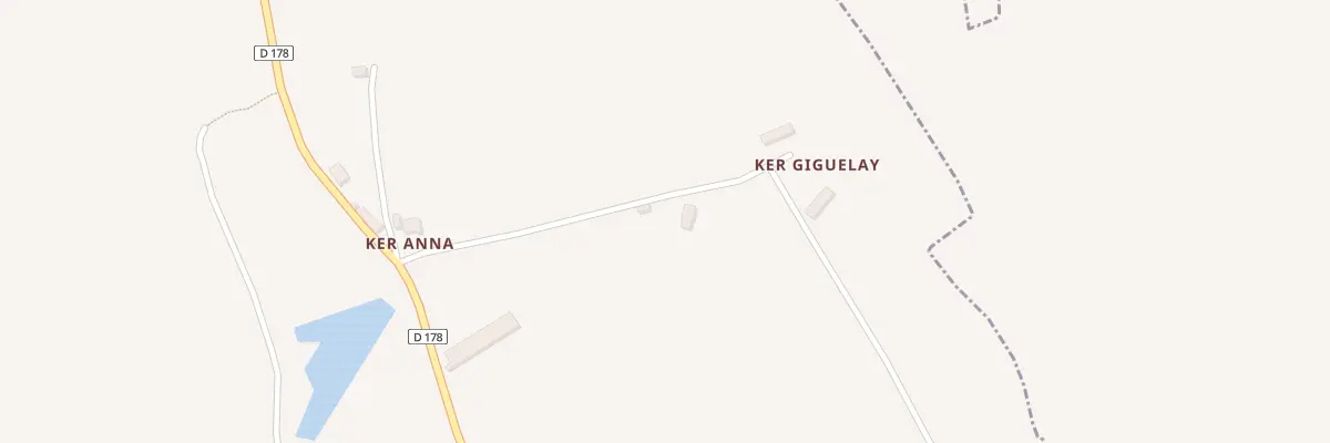 Plan du 5217 Ker-Gicguelay à Kernascléden