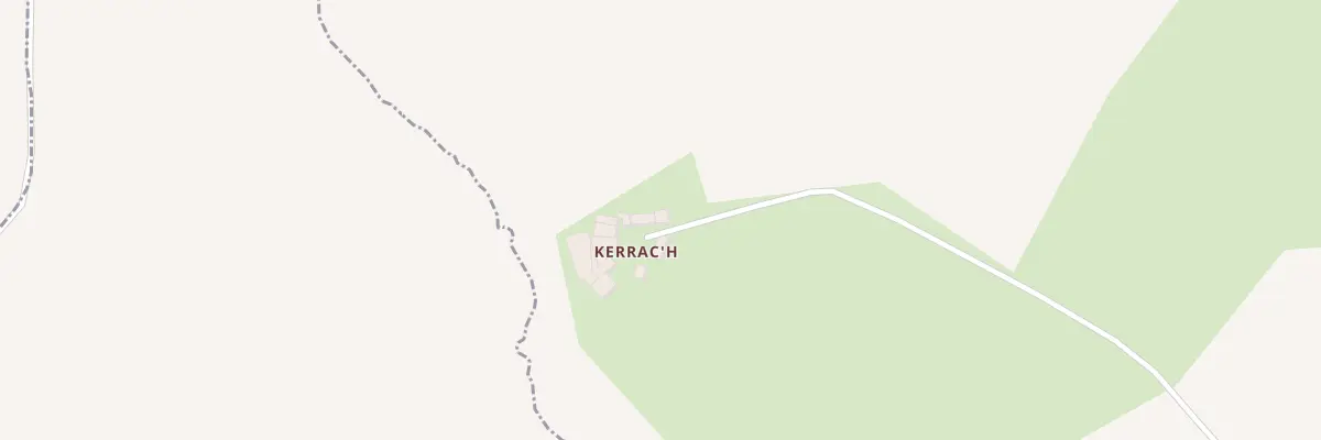 Plan du 5448 Kerrach à Lignol