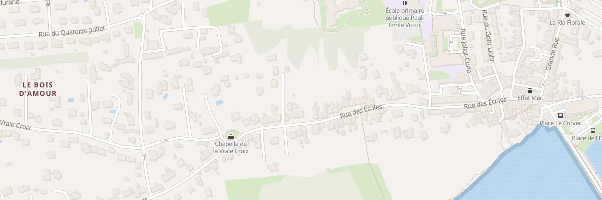 Plan du 62 Rue des Ecoles à Riantec