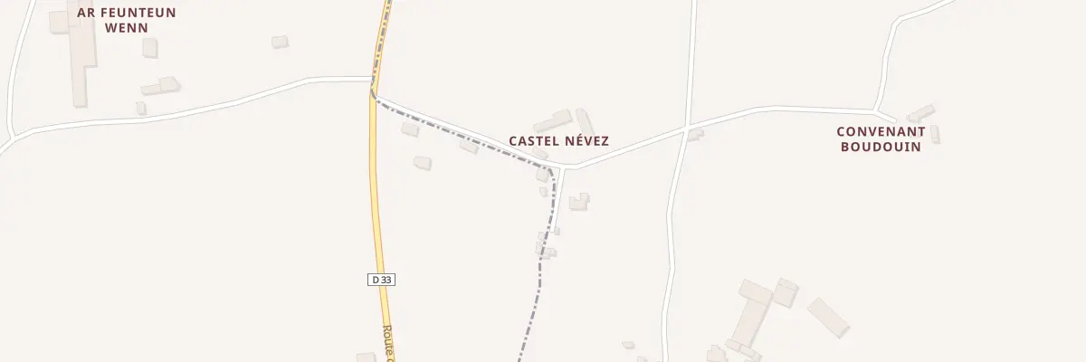 Plan du 5174 Castel Névez à Prat