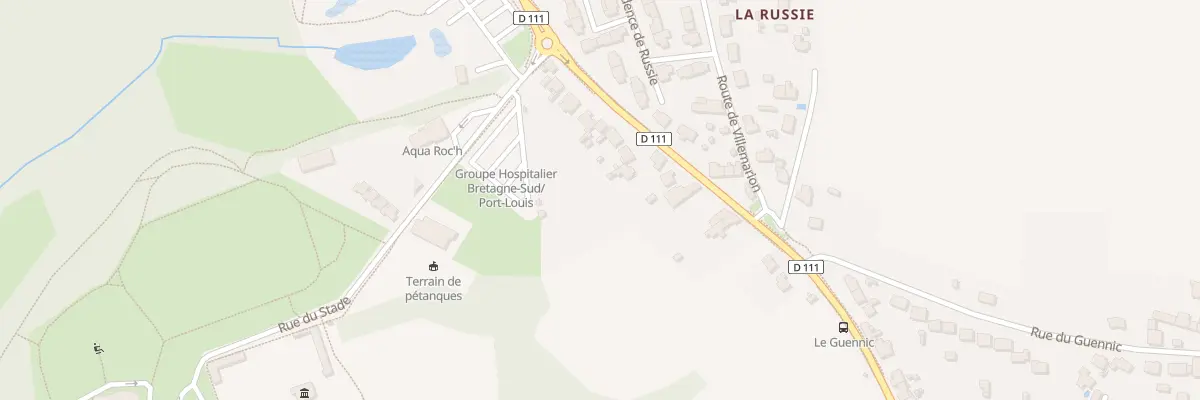 Plan du 17 Rue de Laubrière à Riantec