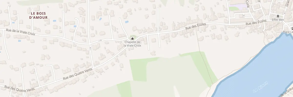 Plan du 75 Rue des Ecoles à Riantec