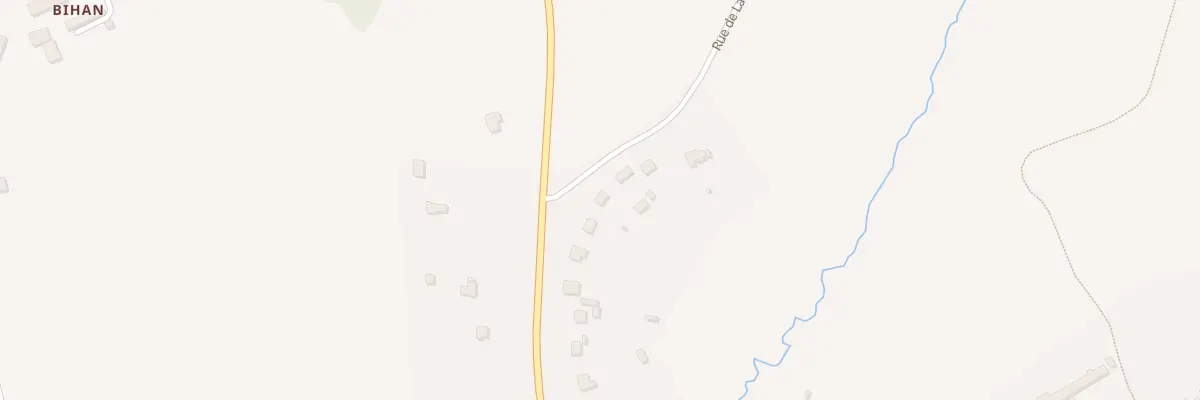 Plan du 2 Rue de Lannéven à Bégard