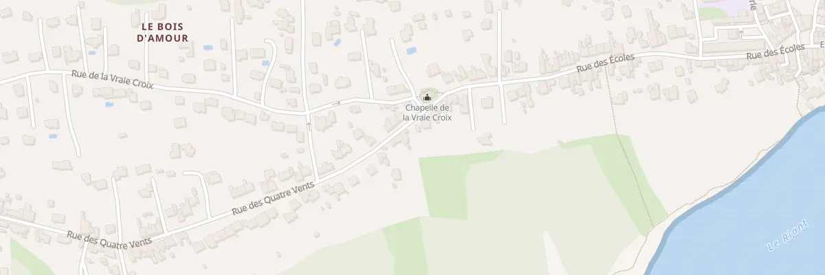 Plan du 89 Rue des Ecoles à Riantec