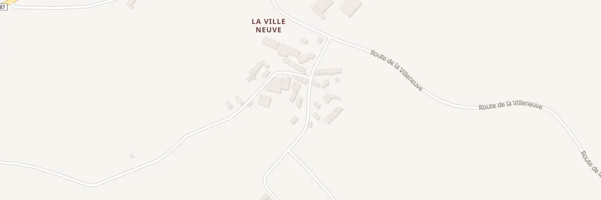 Plan du 7 La Villeneuve à Pont-Melvez