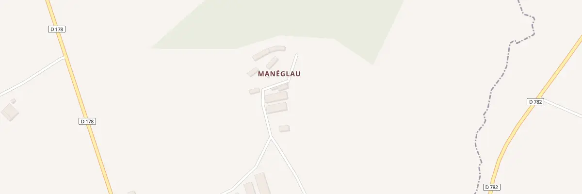Plan du 5853F Manéglau à Kernascléden