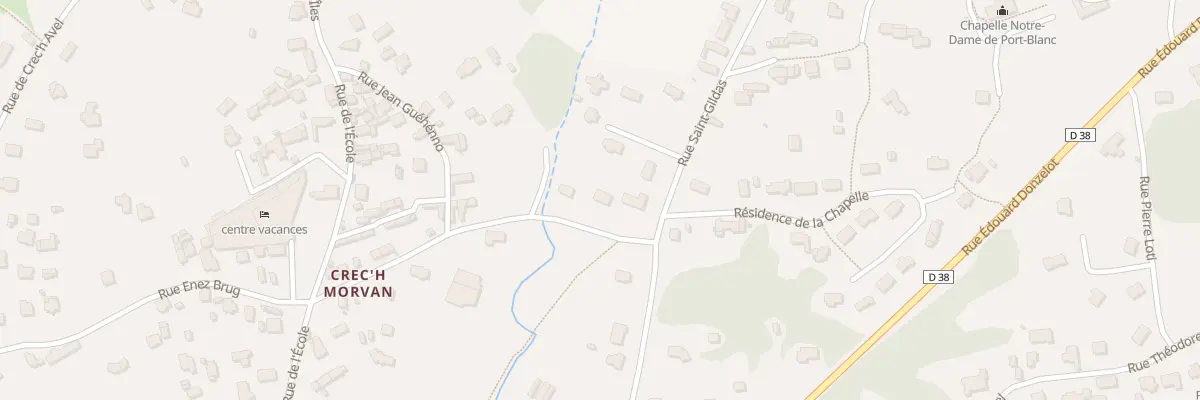 Plan du 23 Rue de Crech Morvan à Penvénan