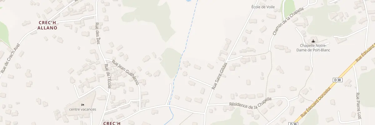 Plan du 4 Res Saint-Gildas à Penvénan