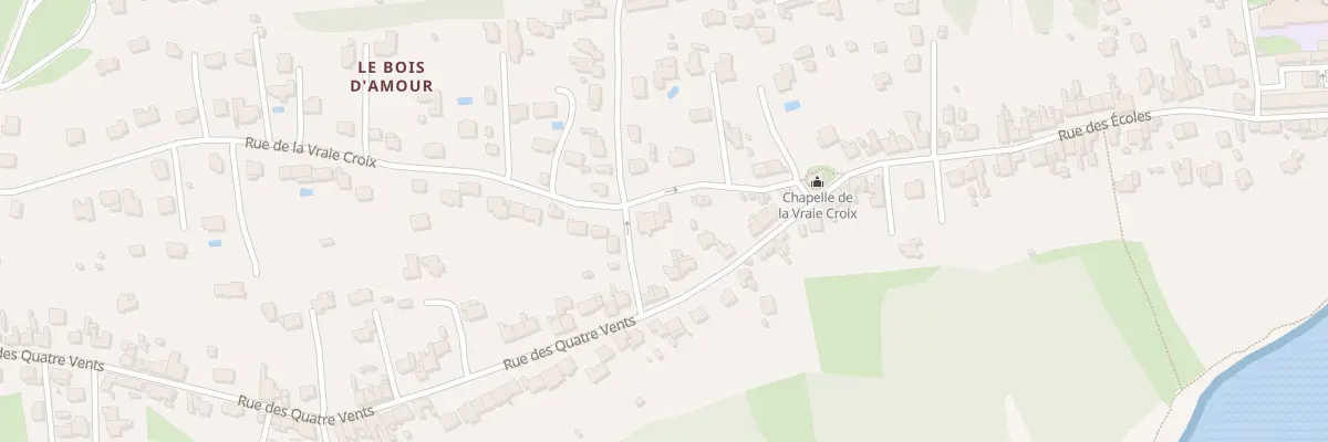 Plan du 3Q Rue de la Vraie Croix à Riantec