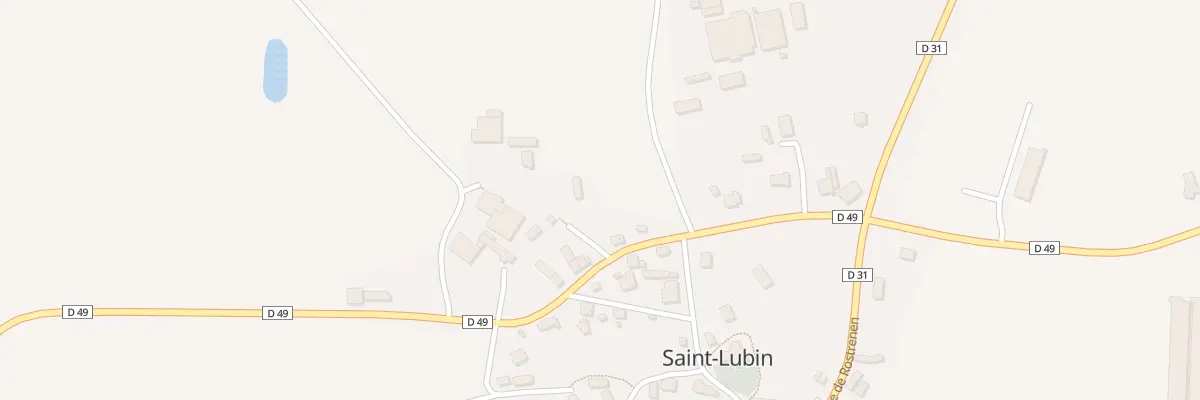 Plan du 30 Saint Lubin à Kergrist-Moëlou