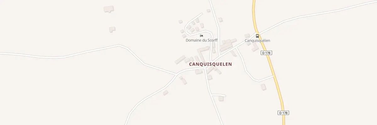 Plan du 5108 Canquisquelen à Kernascléden