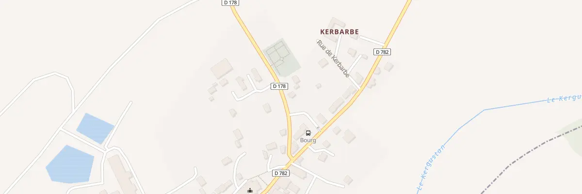 Plan du 5 Rue de la Gare à Kernascléden