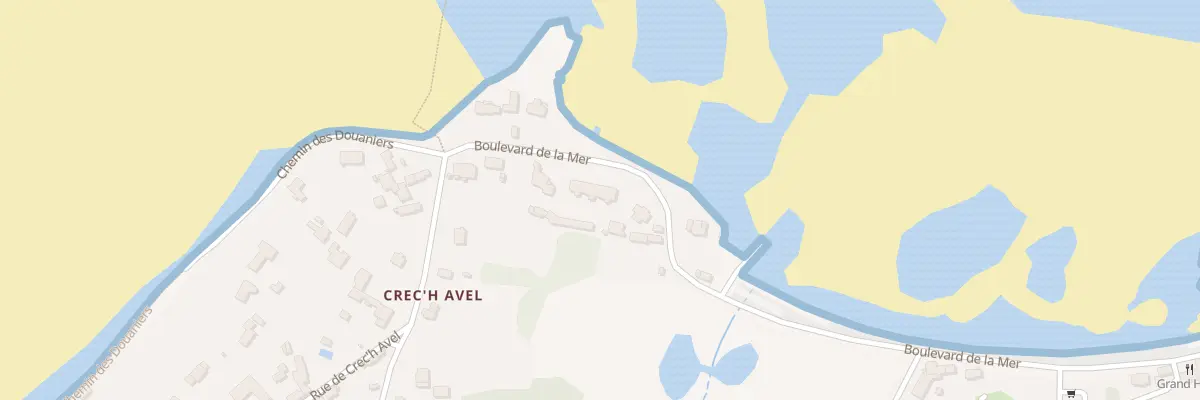 Plan du 17 Bd de la Mer à Penvénan